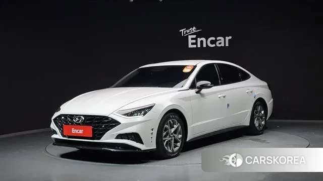 Hyundai Sonata (DN8) 2021 Белый из Кореи