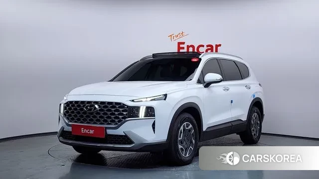 Hyundai The New Santa Fe 2021 Белый из Кореи