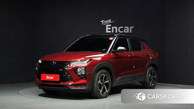 Chevrolet (GM Daewoo) Trailblazer 2021 Красный из Кореи