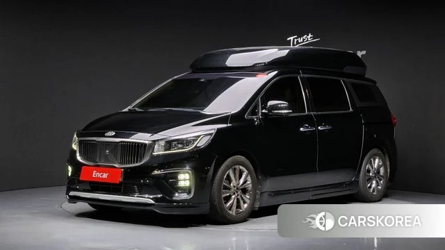 Kia The New Carnival 2019 Черный из Кореи