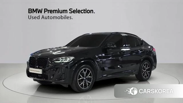 BMW X4 (G02) 2023 Черный из Кореи