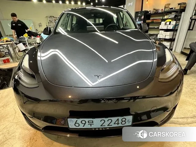 Tesla Model Y 2025 Серый из Кореи