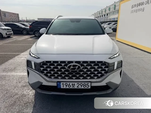 Hyundai The New Santa Fe 2023 Белый из Кореи