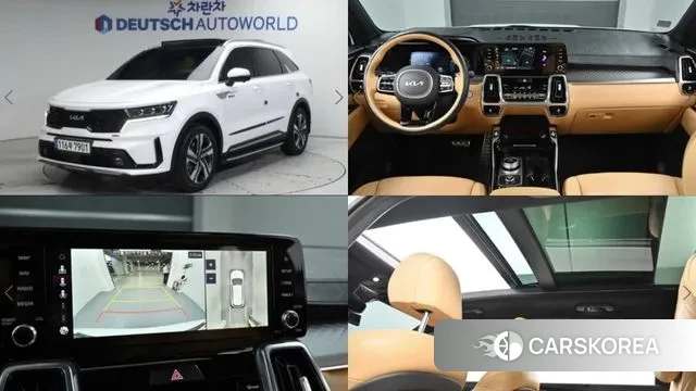 Kia Sorento 4th Generation 2023 Белый из Кореи