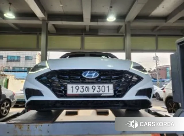 Hyundai Sonata (DN8) 2022 Белый из Кореи