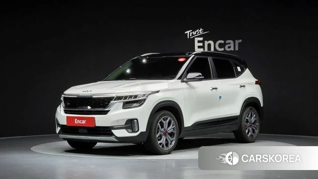Kia Seltos 2022 Белый из Кореи