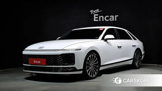 Hyundai Grandeur Hybrid (GN7) 2023 Белый из Кореи