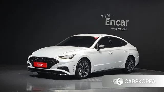 Hyundai Sonata (DN8) 2021 Белый из Кореи