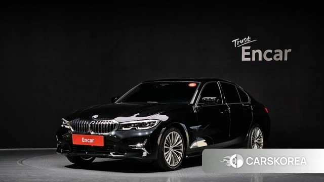 BMW 3 Series (G20) 2022 Черный из Кореи