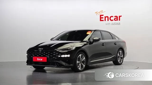 Kia K8 Hybrid 2022 Черный из Кореи