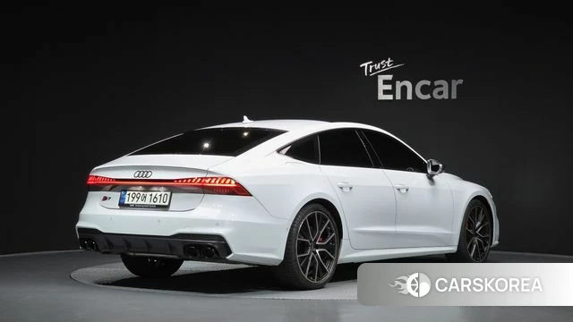 Audi S7 (4K) 2021 Белый из Кореи