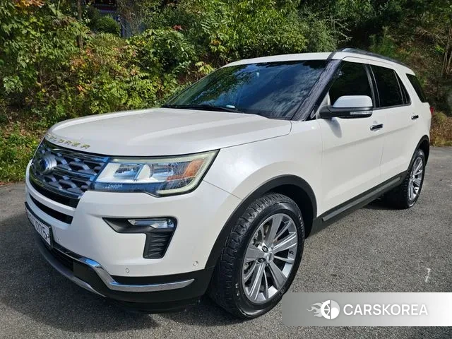 Ford Explorer 2018 Белый из Кореи