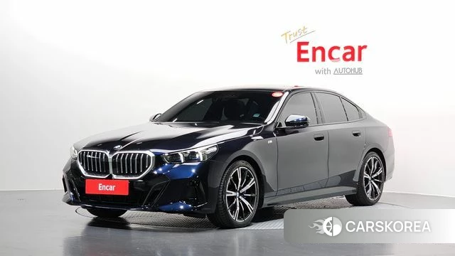 BMW 5 Series (G60) 2025 Черный из Кореи