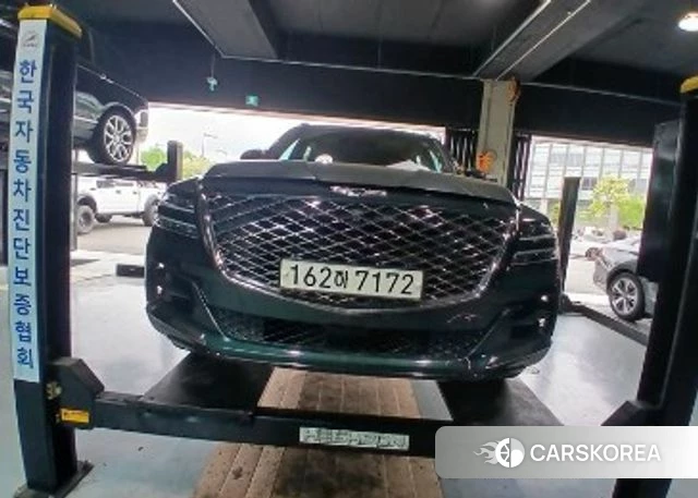 Genesis GV80 2021 Зеленый из Кореи