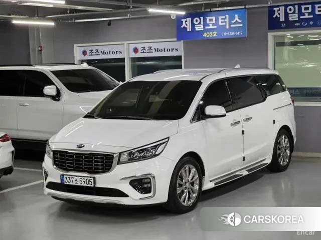 Kia The New Carnival 2019 Жемчужный цвет из Кореи