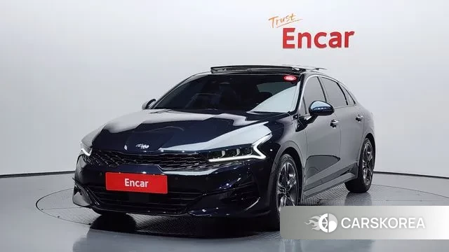 Kia K5 3rd generation 2021 Синий из Кореи