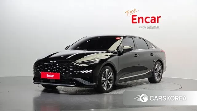 Kia K8 Hybrid 2021 Черный из Кореи