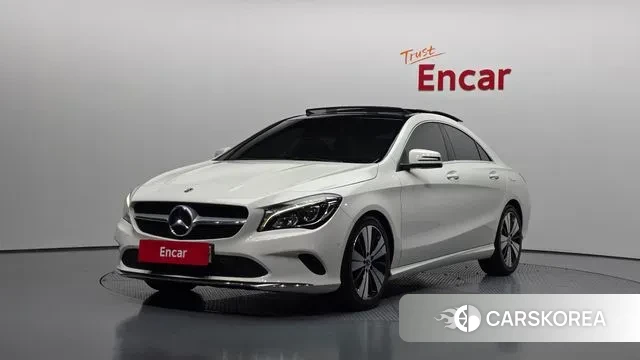 Mercedes-Benz CLA-Class C117 2018 Белый из Кореи