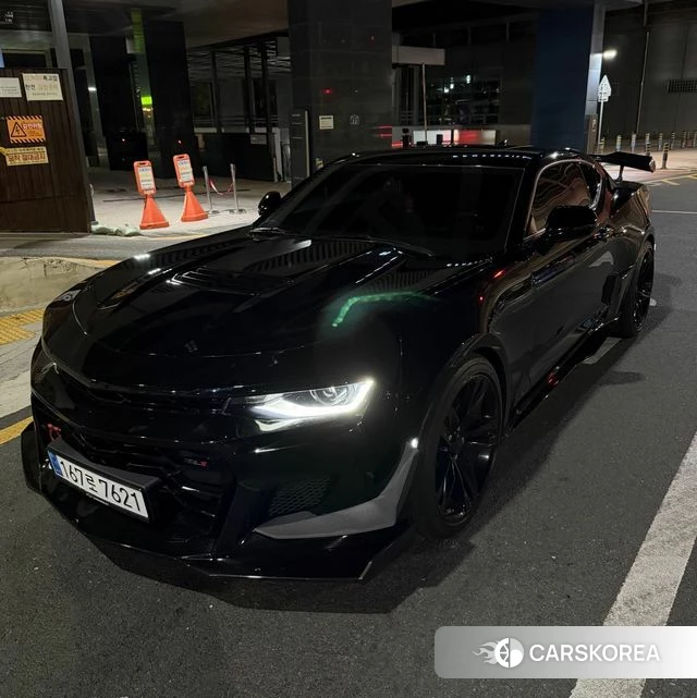 Chevrolet (GM Daewoo) All New Camaro 2018 Черный из Кореи