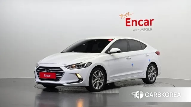 Hyundai Avante AD 2018 Белый из Кореи