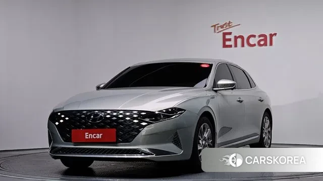 Hyundai The New Grandeur IG Hybrid 2019 Светло-серебряный цвет из Кореи