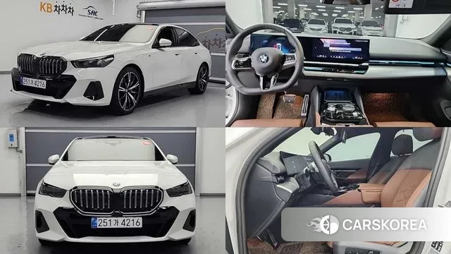 BMW 5 Series (G60) 2024 Белый из Кореи