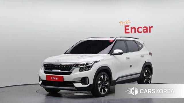 Kia Seltos 2021 Белый из Кореи