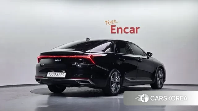 Kia K8 Hybrid 2024 Черный из Кореи