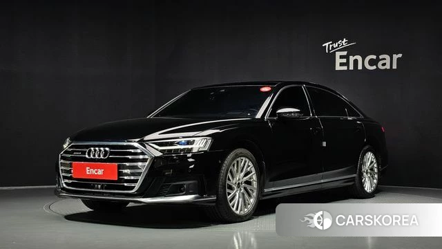 Audi A8 (D5) 2021 Черный из Кореи