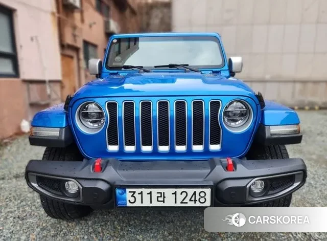 Jeep Wrangler (JL) 2021 Синий из Кореи