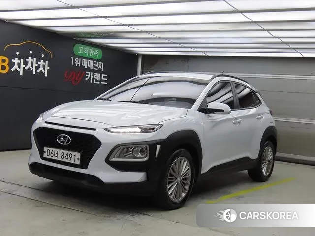 Hyundai Kona 2018 Белый из Кореи