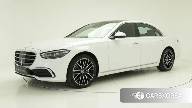 Mercedes-Benz S-Class W223 2024 Белый из Кореи