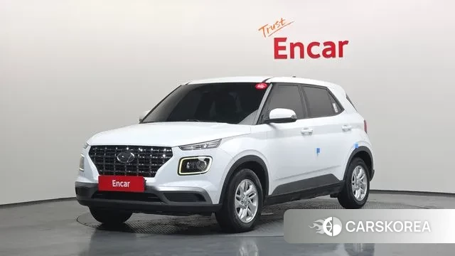 Hyundai Venue 2022 Белый из Кореи