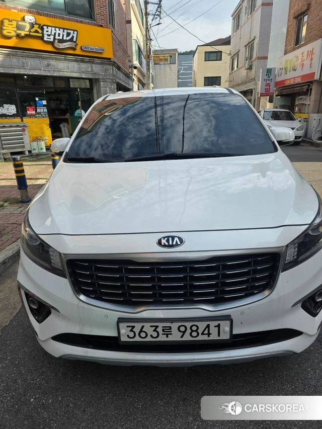 Kia The New Carnival 2018 Белый из Кореи