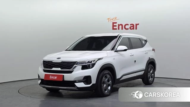 Kia Seltos 2021 Белый из Кореи