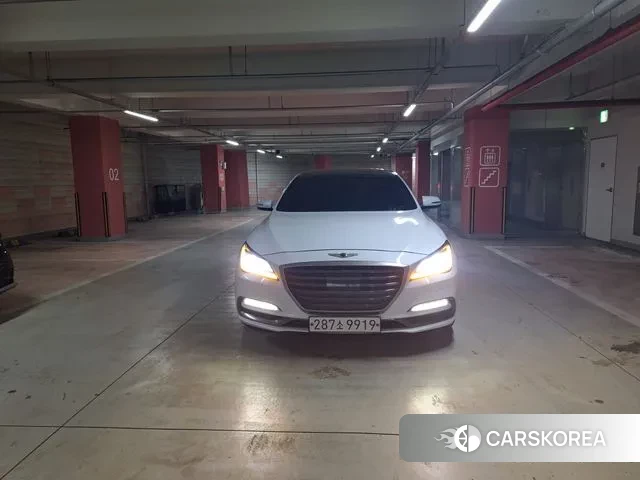 Genesis G80 2018 Белый из Кореи