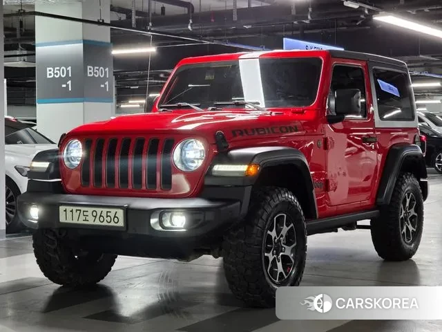 Jeep Wrangler (JL) 2020 Красный из Кореи