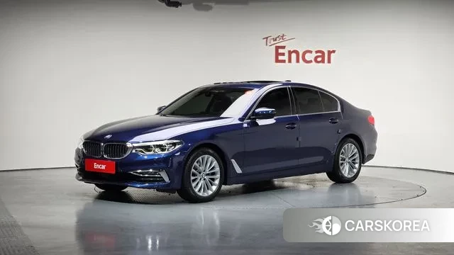 BMW 5 Series (G30) 2019 Синий из Кореи
