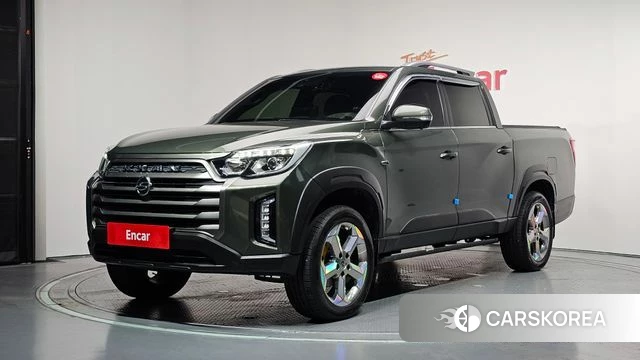 Ssangyong The New Rexton Sports Cannes 2021 Темно-зеленый из Кореи