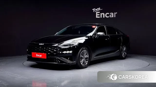 Kia K8 Hybrid 2022 Черный из Кореи