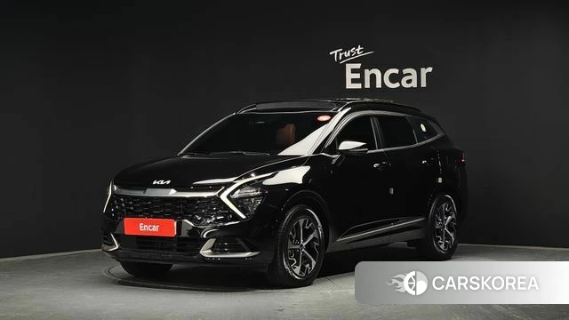 Kia Sportage 5th Generation Hybrid 2021 Черный из Кореи