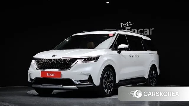 Kia Carnival 4th generation 2021 Белый из Кореи