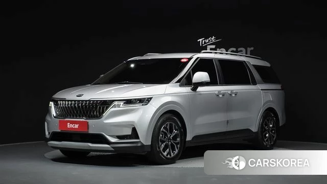 Kia Carnival 4th generation 2021 Серебристо-серый из Кореи