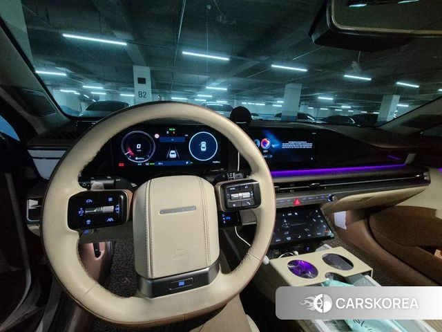 Hyundai Grandeur Hybrid (GN7) 2023 Белый из Кореи