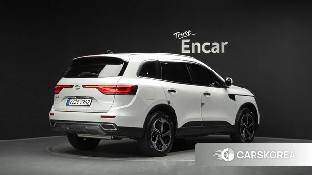 Renault Korea (Samsung) The New QM6 2023 Белый из Кореи