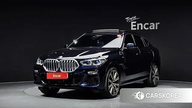 BMW X6 (G06) 2021 Синий из Кореи