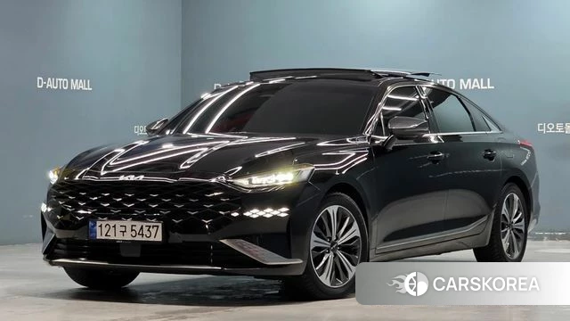 Kia K8 2021 Черный из Кореи