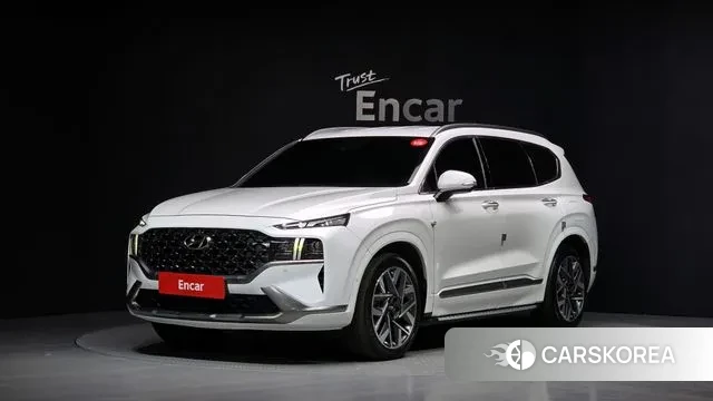 Hyundai The New Santa Fe 2021 Белый из Кореи