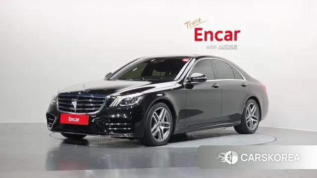 Mercedes-Benz S-Class W222 2018 Черный из Кореи