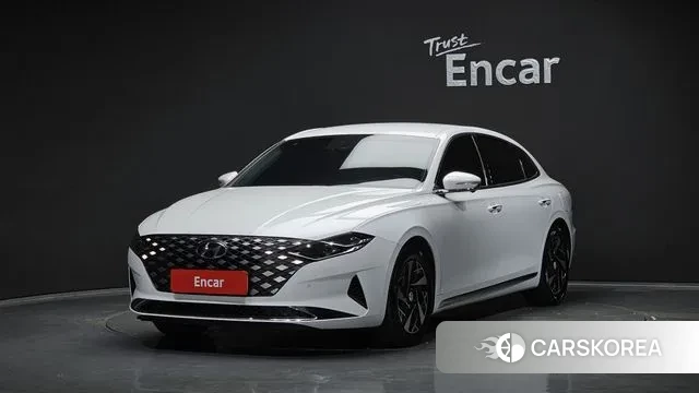 Hyundai The New Grandeur IG Hybrid 2020 Белый из Кореи